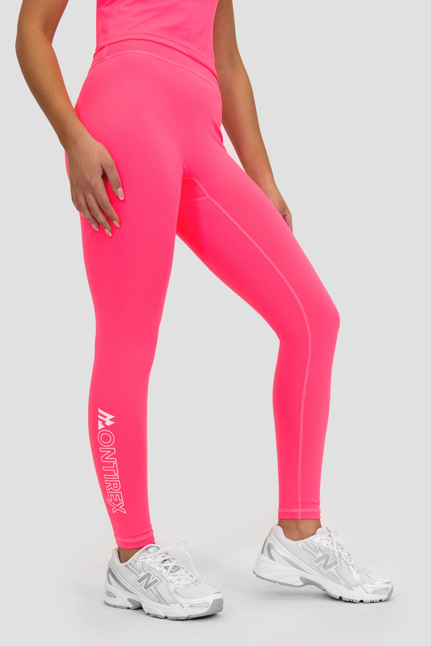 Limit Legging - Neon Pink/Silk Pink