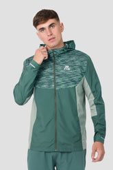 Trail Windbreaker - Green/Blue