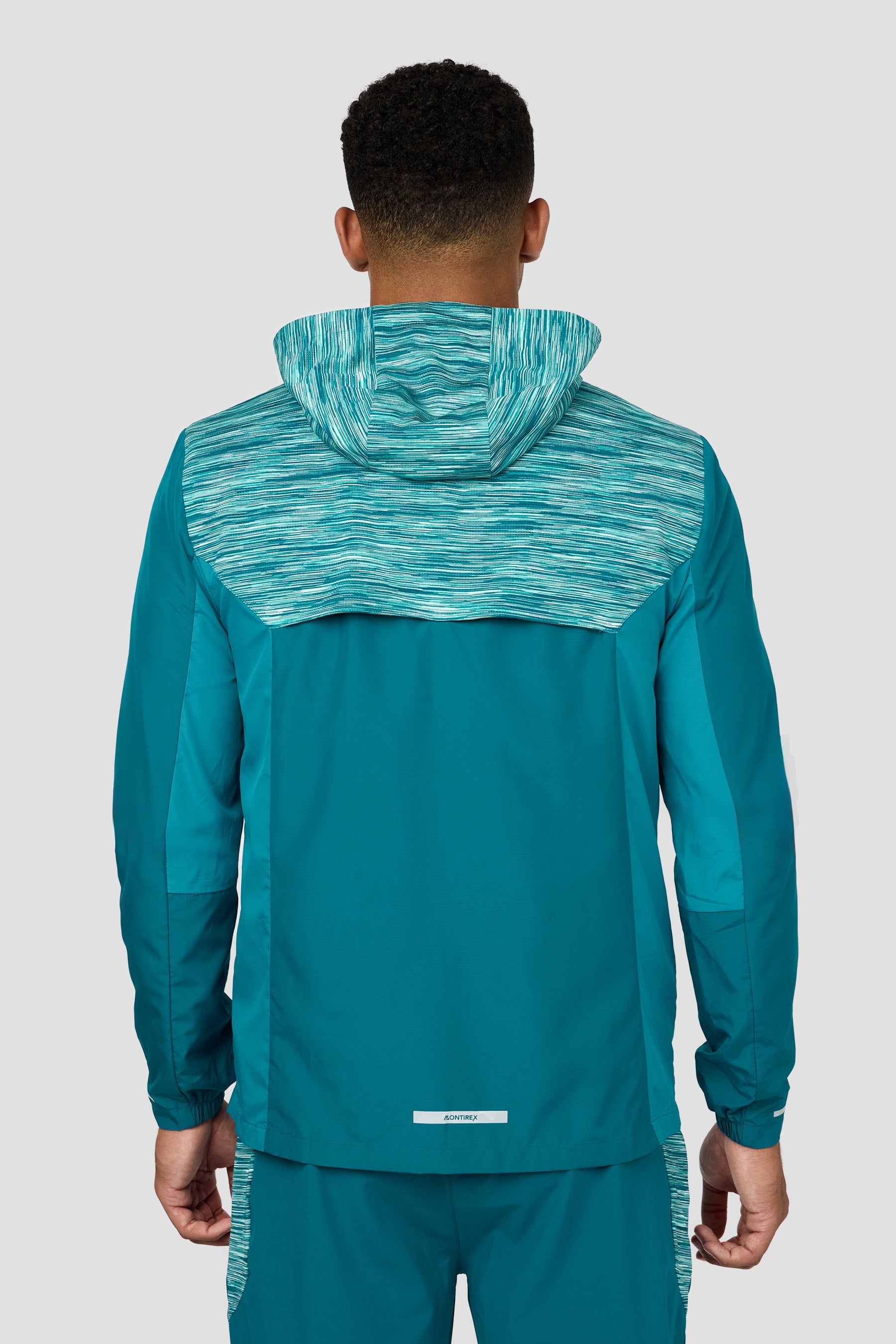 Trail Windbreaker - Teal Multi