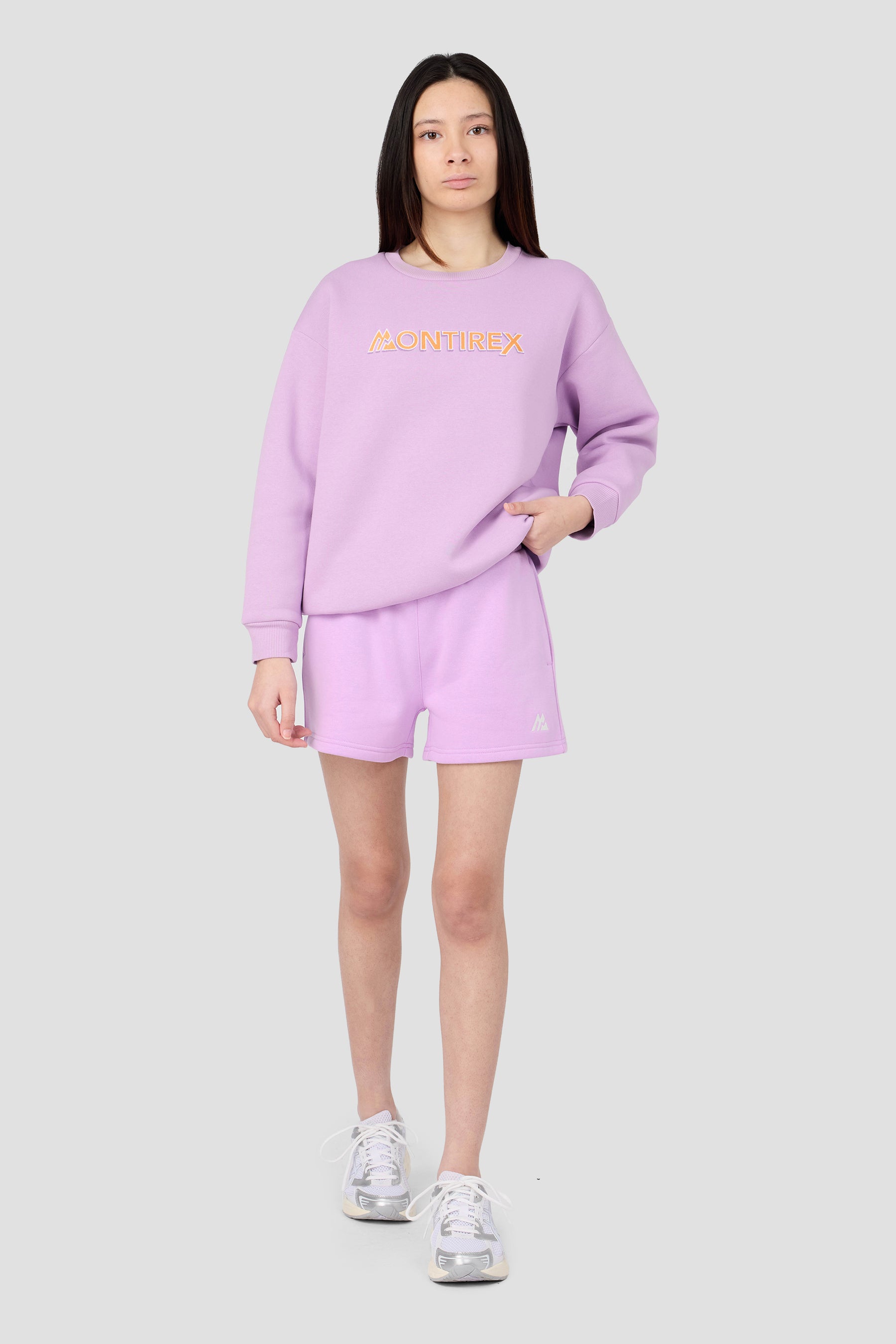 Girls Leap Sweatshirt - Lilac Breeze