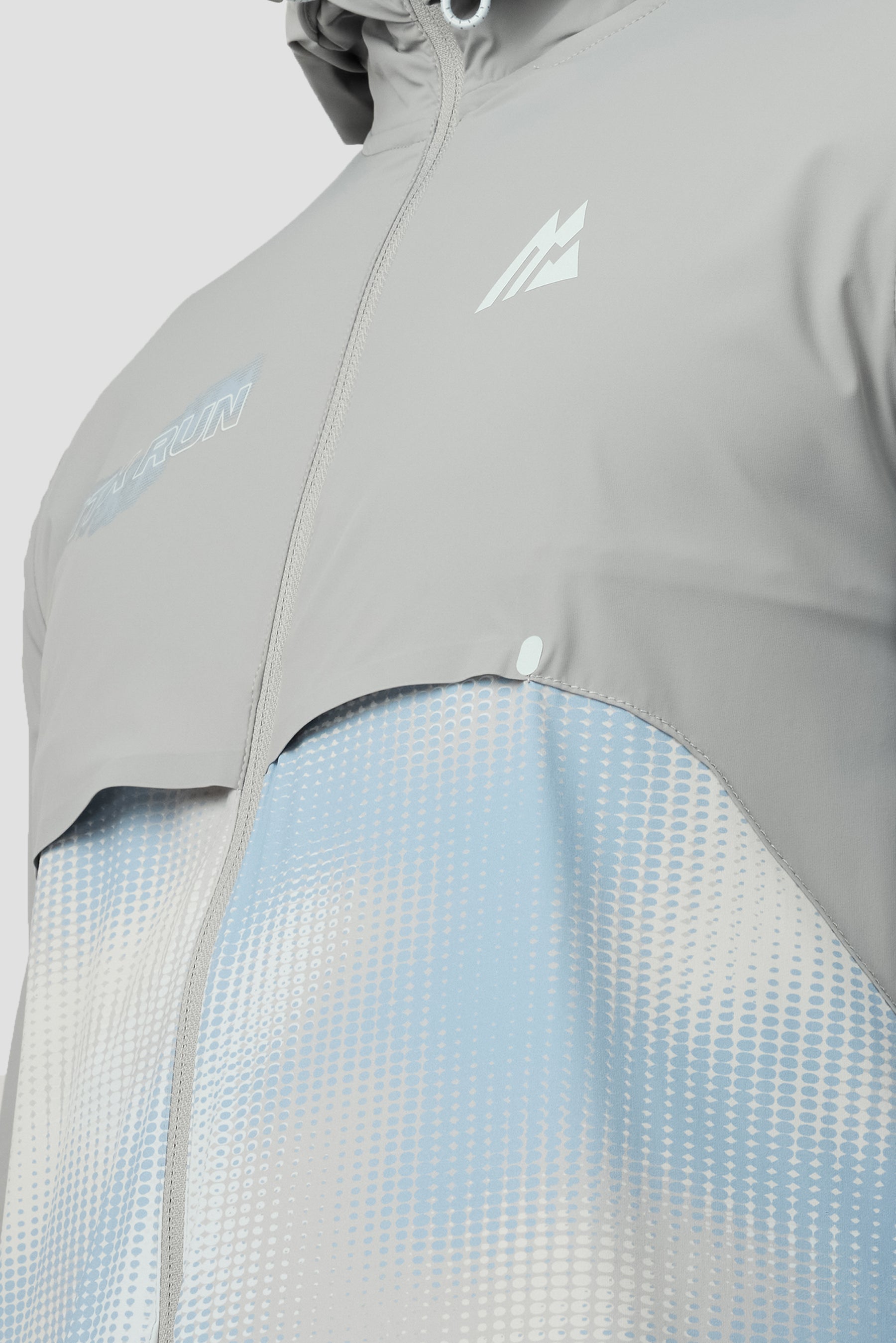 MTX Run Disperse Windbreaker - Platinum Grey