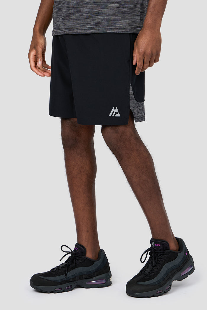 Trail Panel Short - Black/Grey