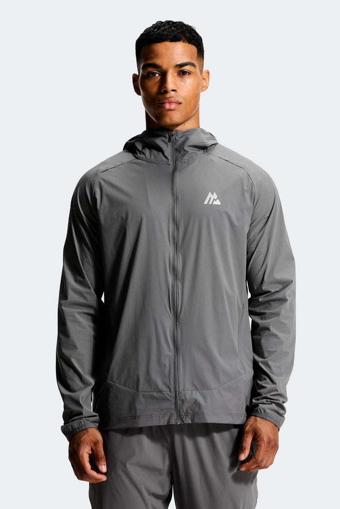 Argent Reflective Jacket - Cement Grey