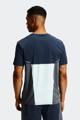 Strive T-Shirt - Midnight Blue/Slate Grey/Water Spring