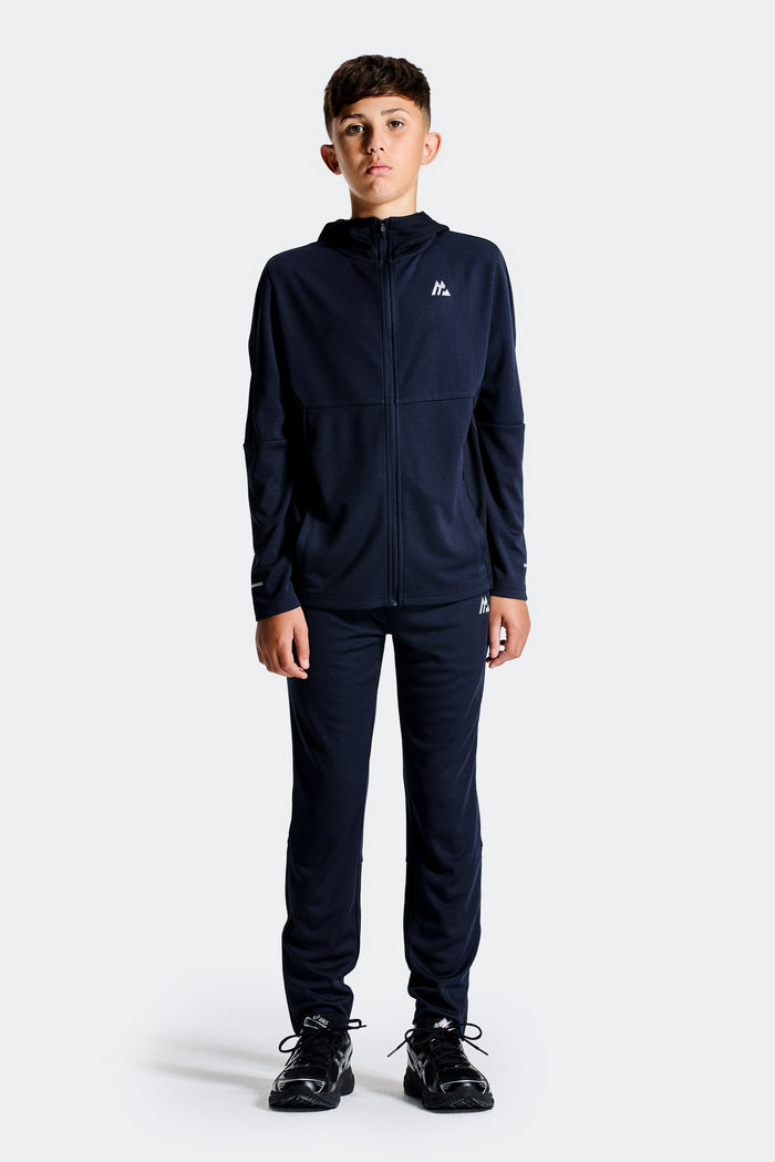Boys Pace 2.0 Tracksuit - Midnight Blue/Navy Void