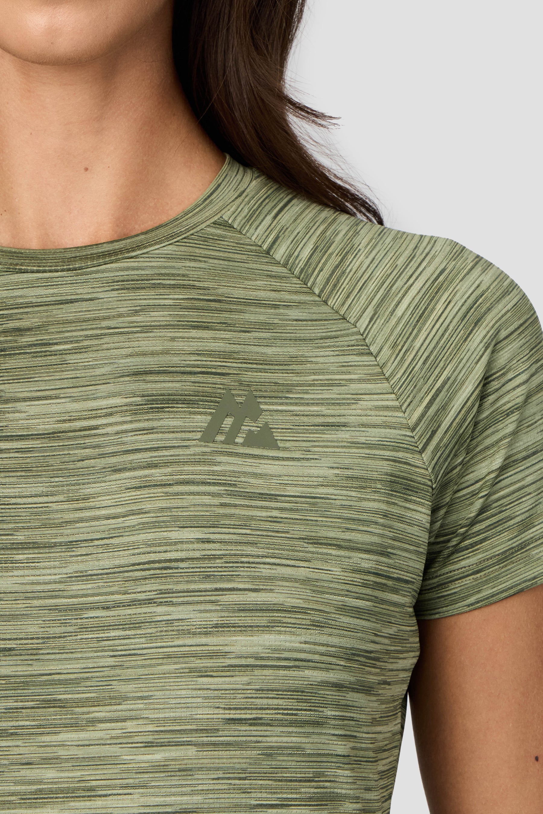 Women's Trail T-Shirt - Khaki Multi