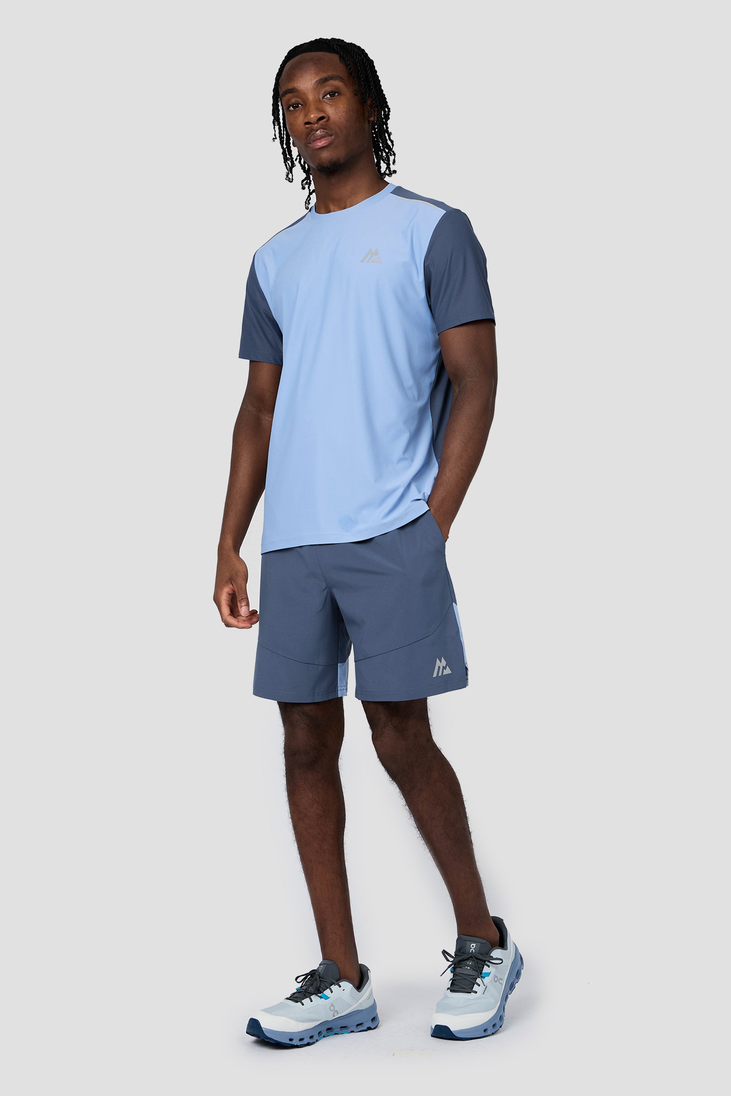 Swift Short Greyed Indigo/Cloudy Blue | Montirex Gymwear & Sportswear