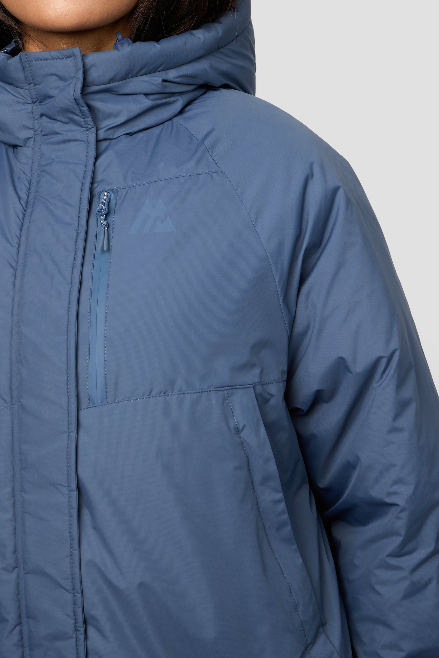 Powder Jacket - Greyed Indigo