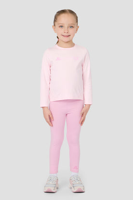 Infant Girls Cloud T-Shirt/Legging Set - Silk Pink