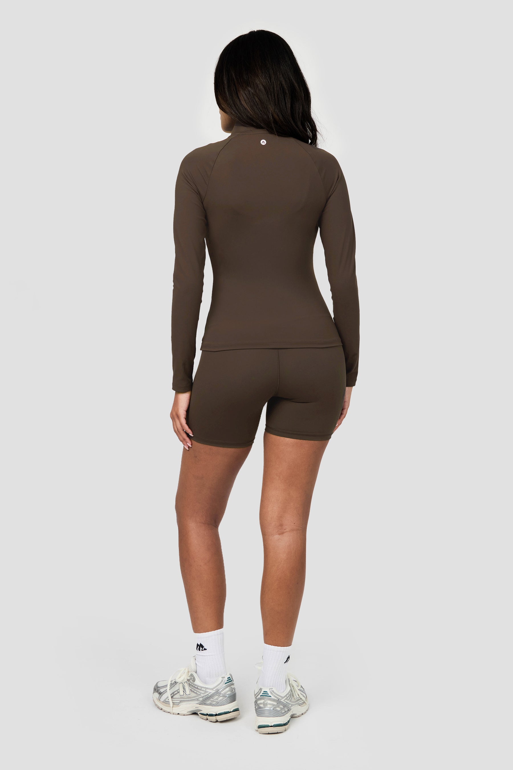 Form Full Zip - Cocoa