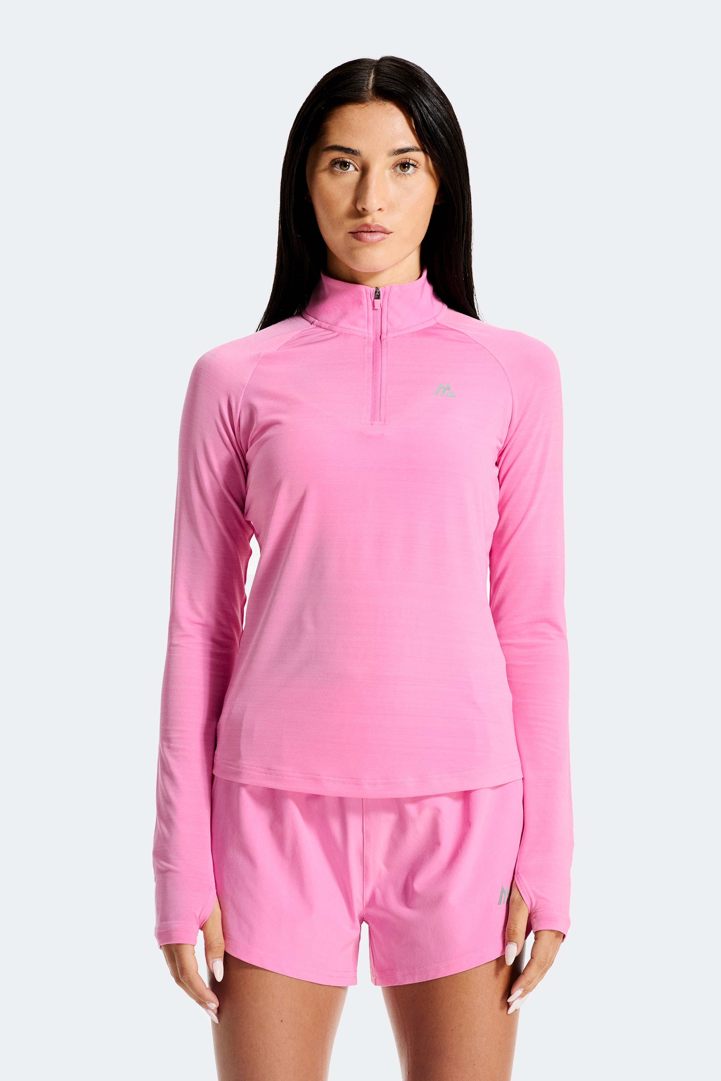 ＭＡＭＩ Breathe 1/4 Zip Pink Lemonade | Montirex Gymwear Sportswear