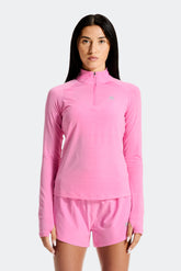 Breathe 1/4 Zip - Pink Lemonade