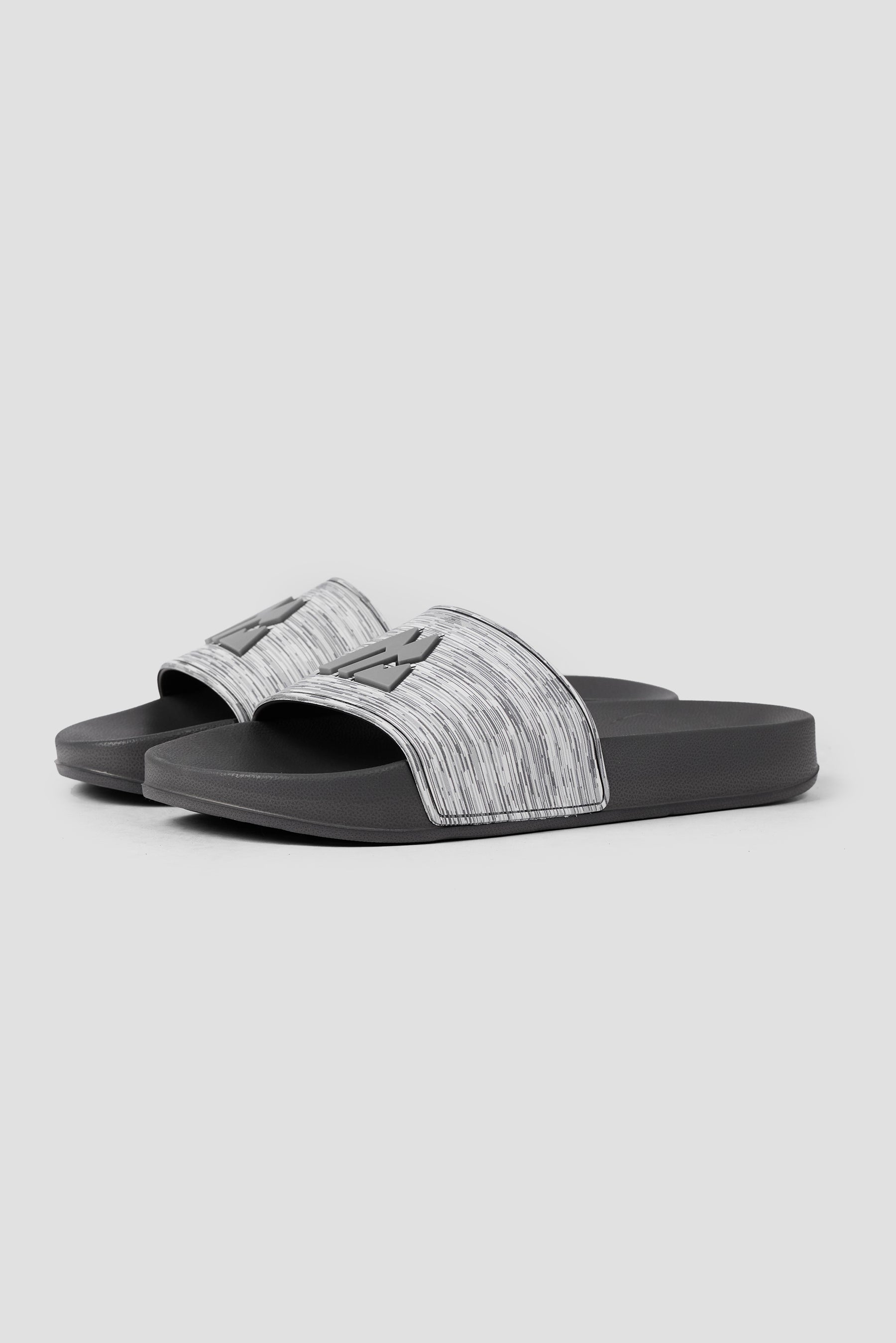 Junior MTX Trail Slides - Cement Grey/Platinum Grey/Asphalt