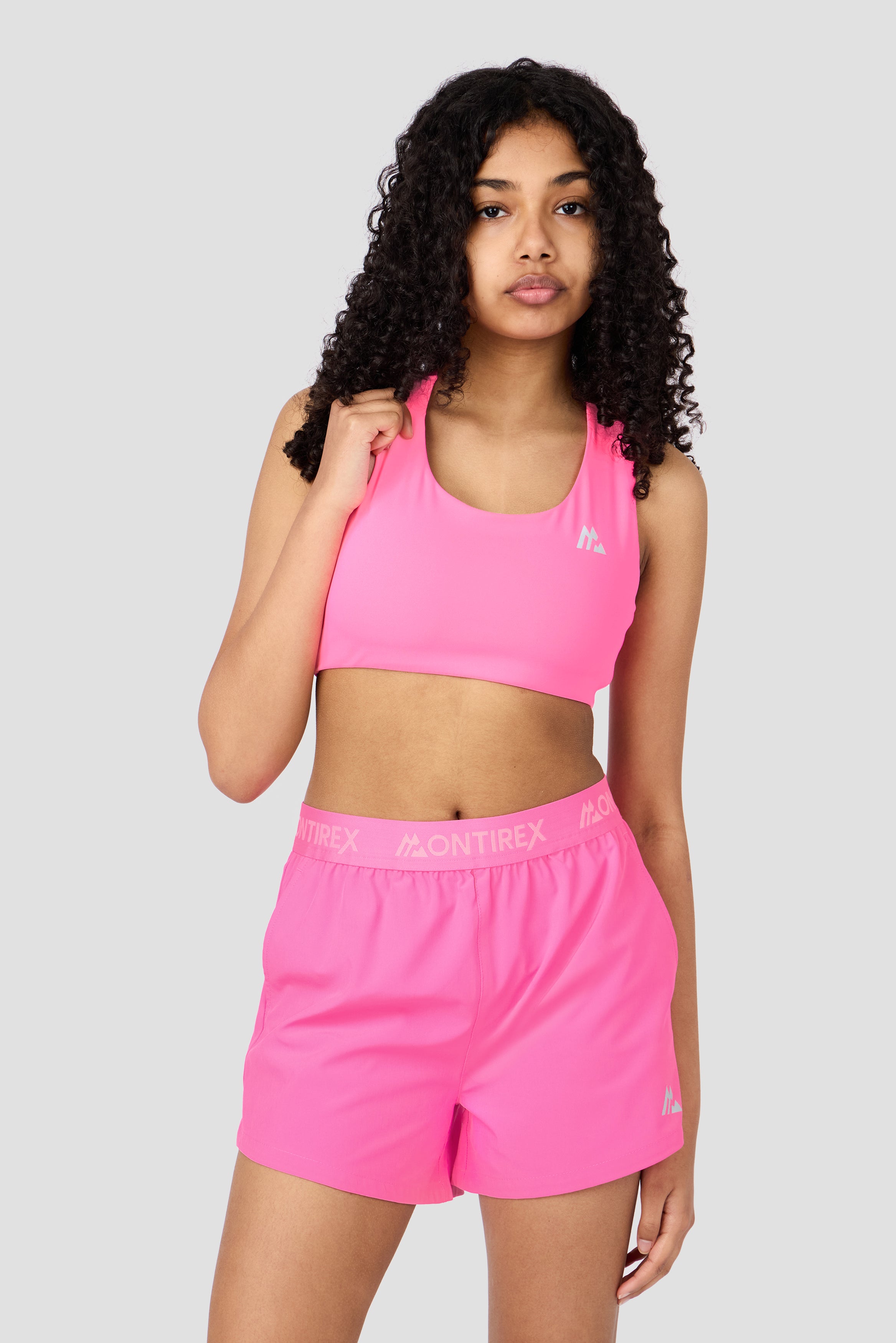 Girls Icon Woven Short - Fuchsia | Montirex Sportswear Clothing
