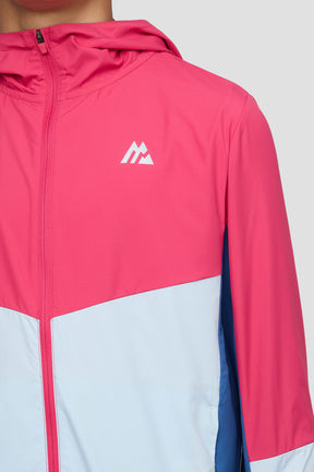 Boys Spectra Windbreaker - Cerise/Summer Mist/Charcoal Blue