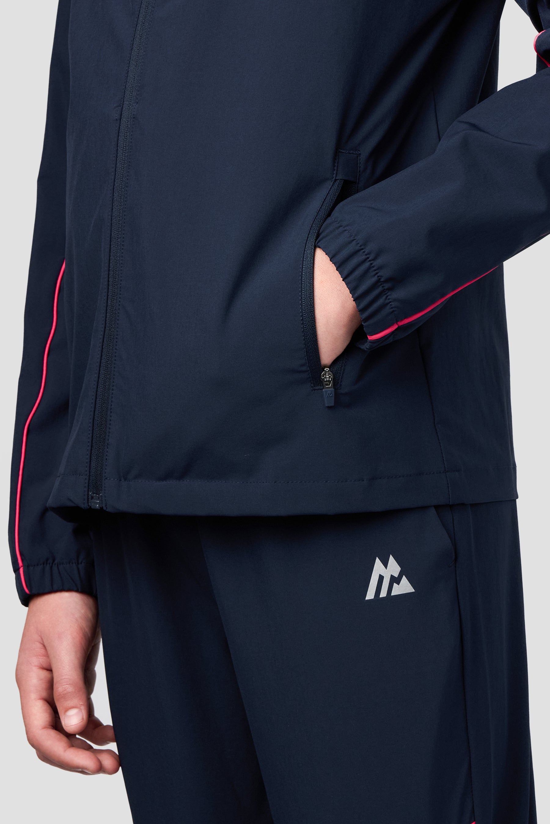 Boys Kinetic Jacket - Midnight Blue/Pomegranate