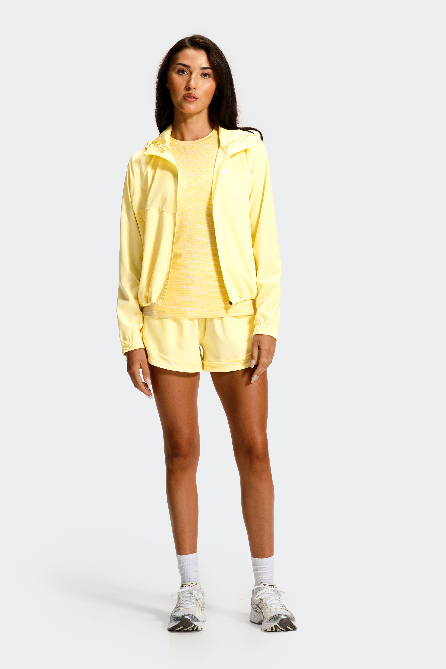 Women's Trail Windbreaker - Lemon/White