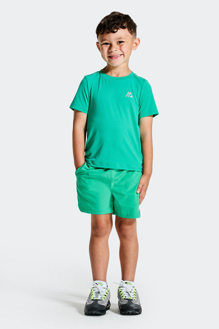Infant Boy's Fly Short - Cyber Jade