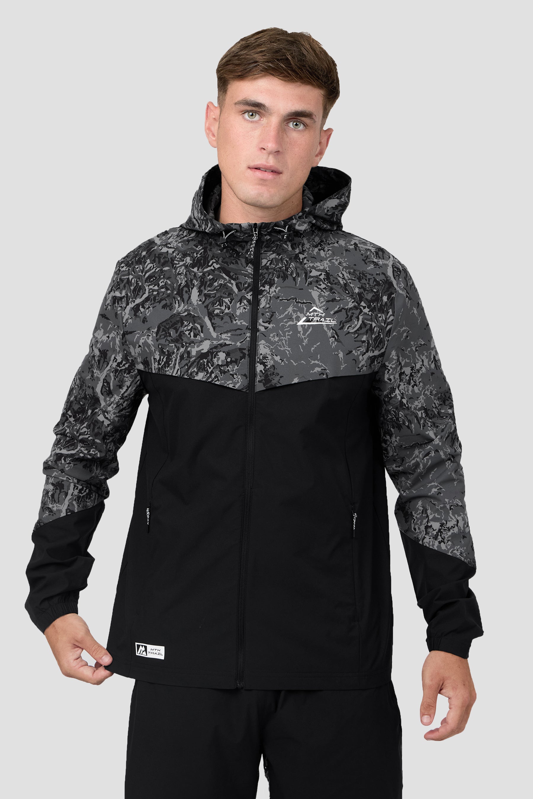 MTX Trail Triax Windbreaker - Black/Asphalt