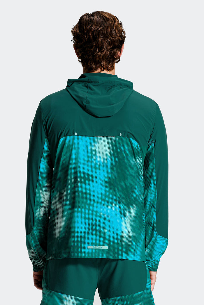MTX Run Disperse Windbreaker - Ocean Abyss