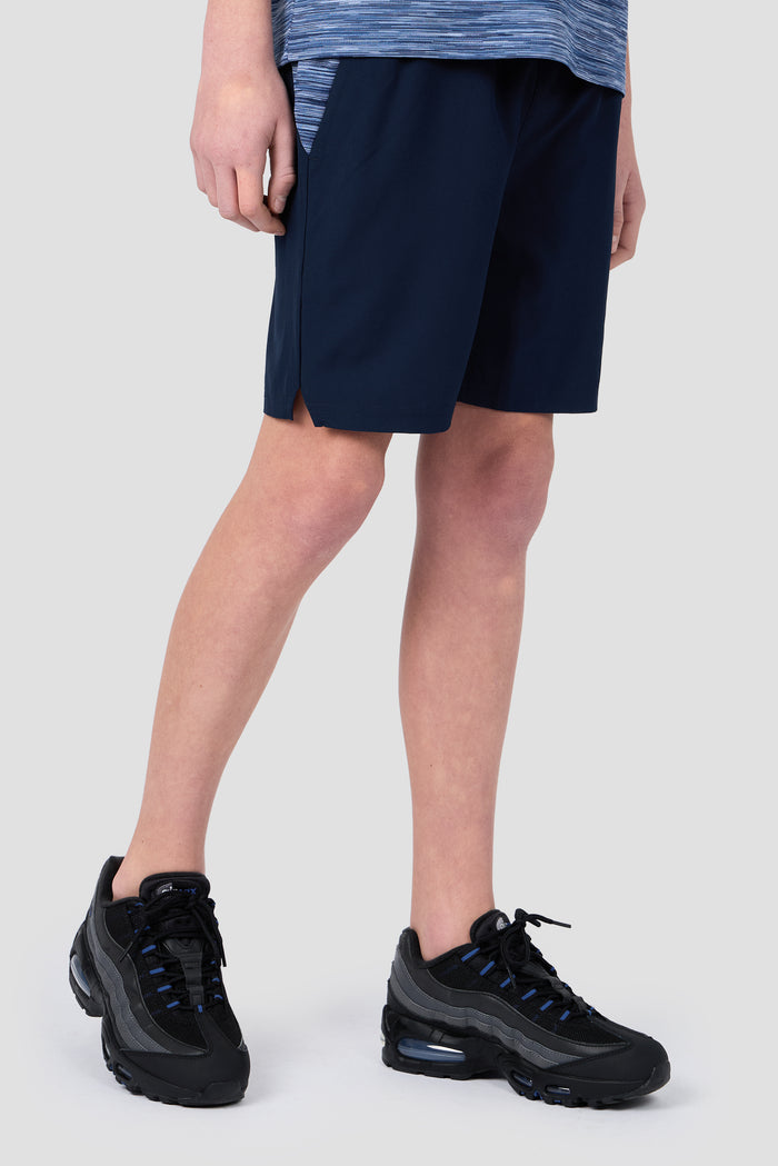 Boys Trail 2.0 Short - Navy/Charcoal Blue Multi