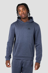 Rapid Fleece Hood - Midnight Blue Marl
