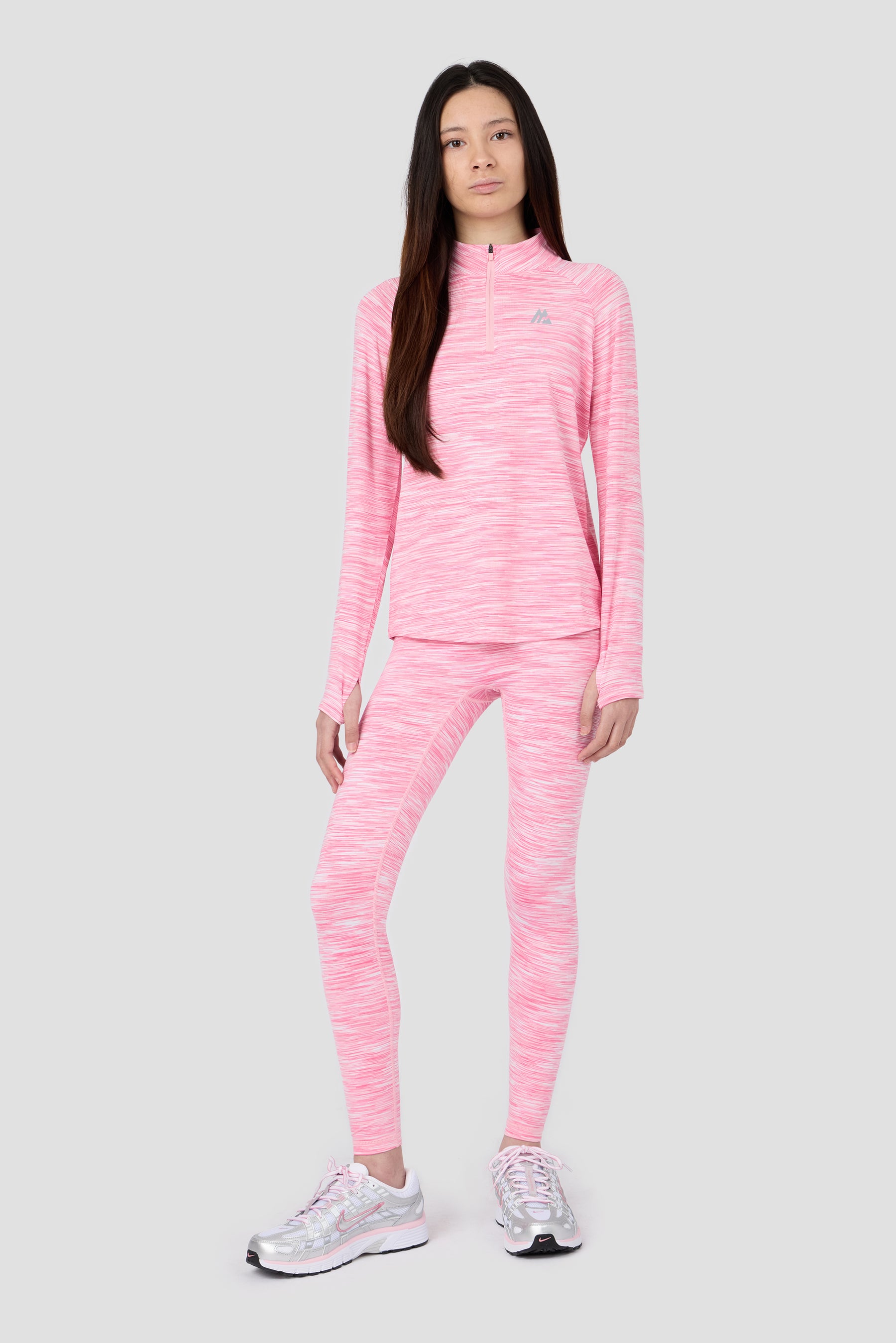 Girls Trail Icon Legging - Pink Blossom Multi