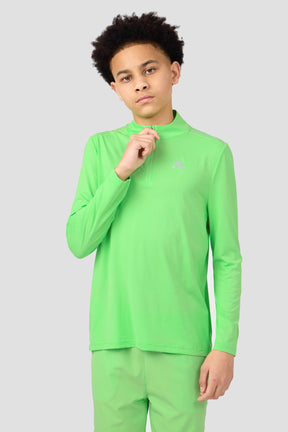 Boys Delta 1/4 Zip - Chameleon