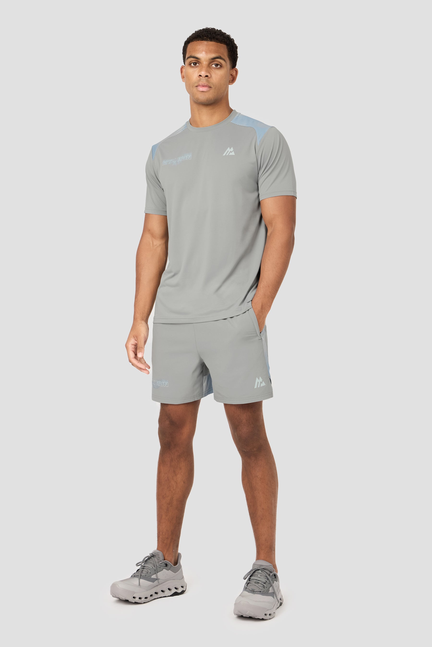 MTX Run Disperse Short - Platinum Grey