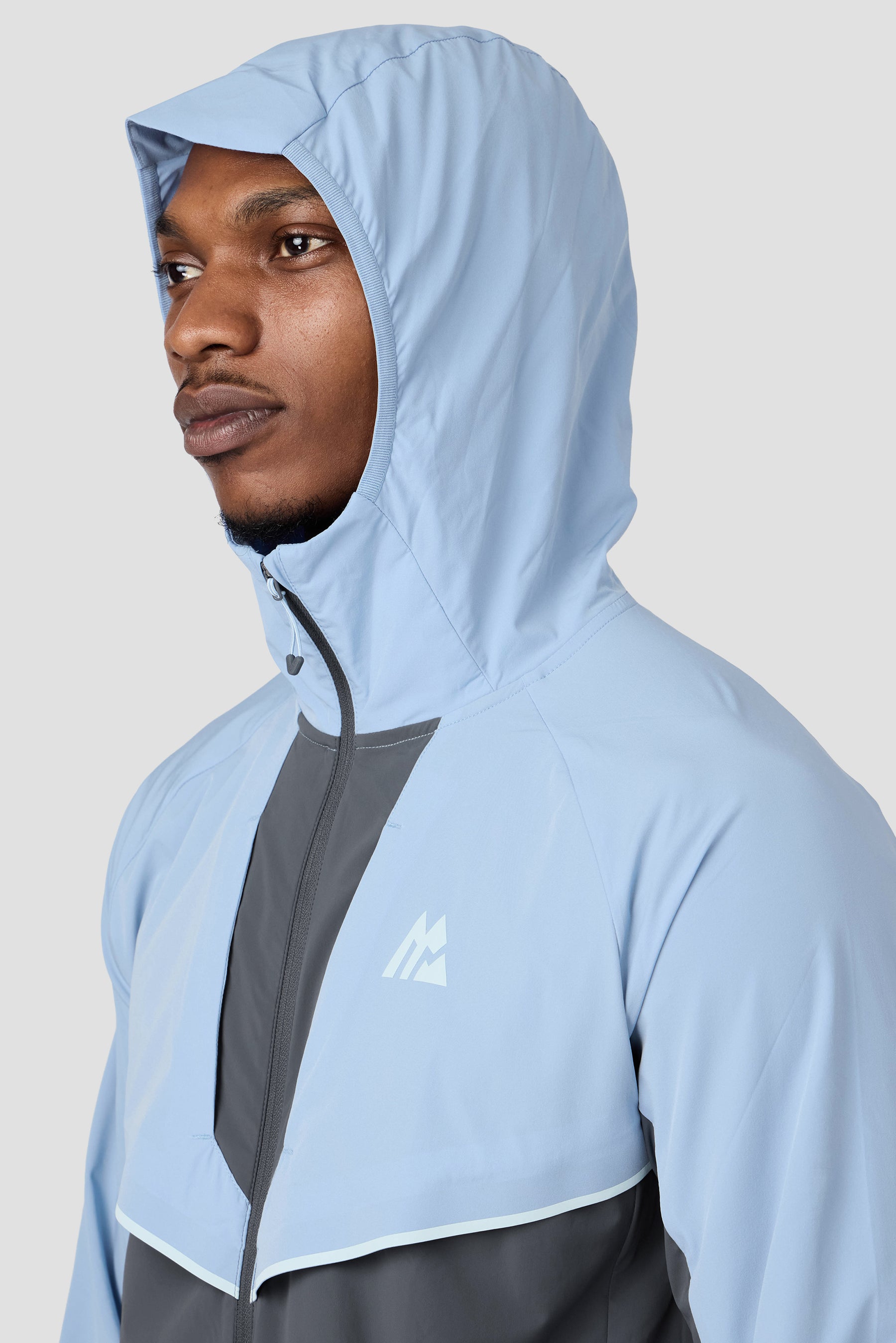MTX Trail Traction Windbreaker - Cloudy Blue/Slate Grey