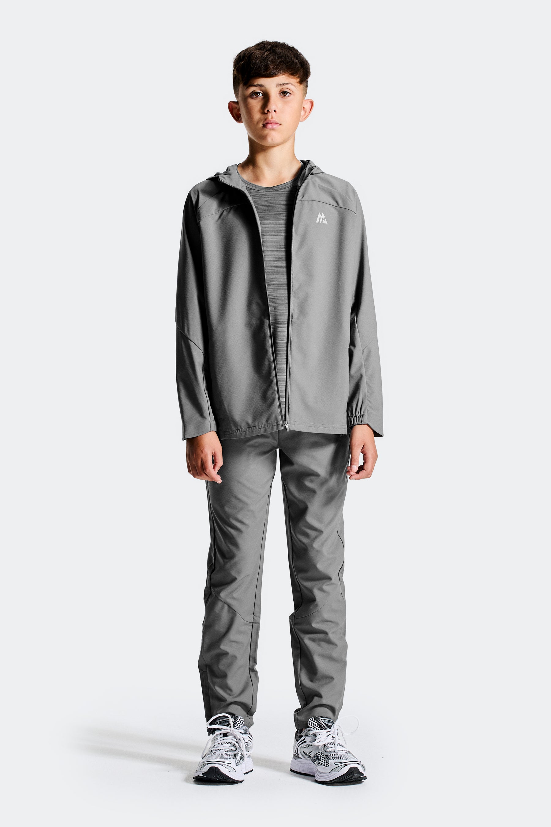 Boys Chase Jacket - Cement Grey