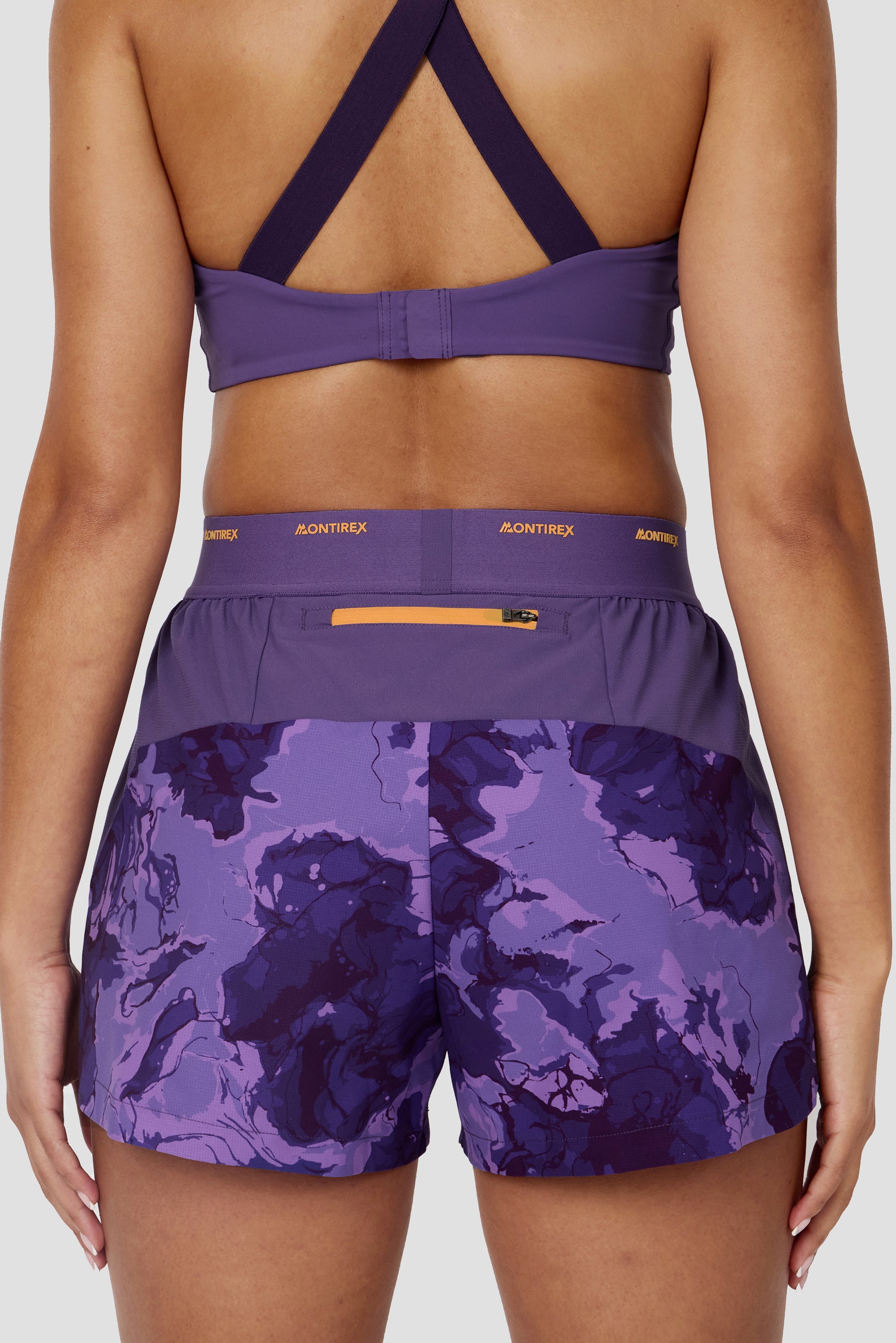 Fusion Print Short - Palazzo/Idaho Blue