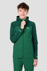Boys Trek Tech Jacket - Evergreen/Sherwood