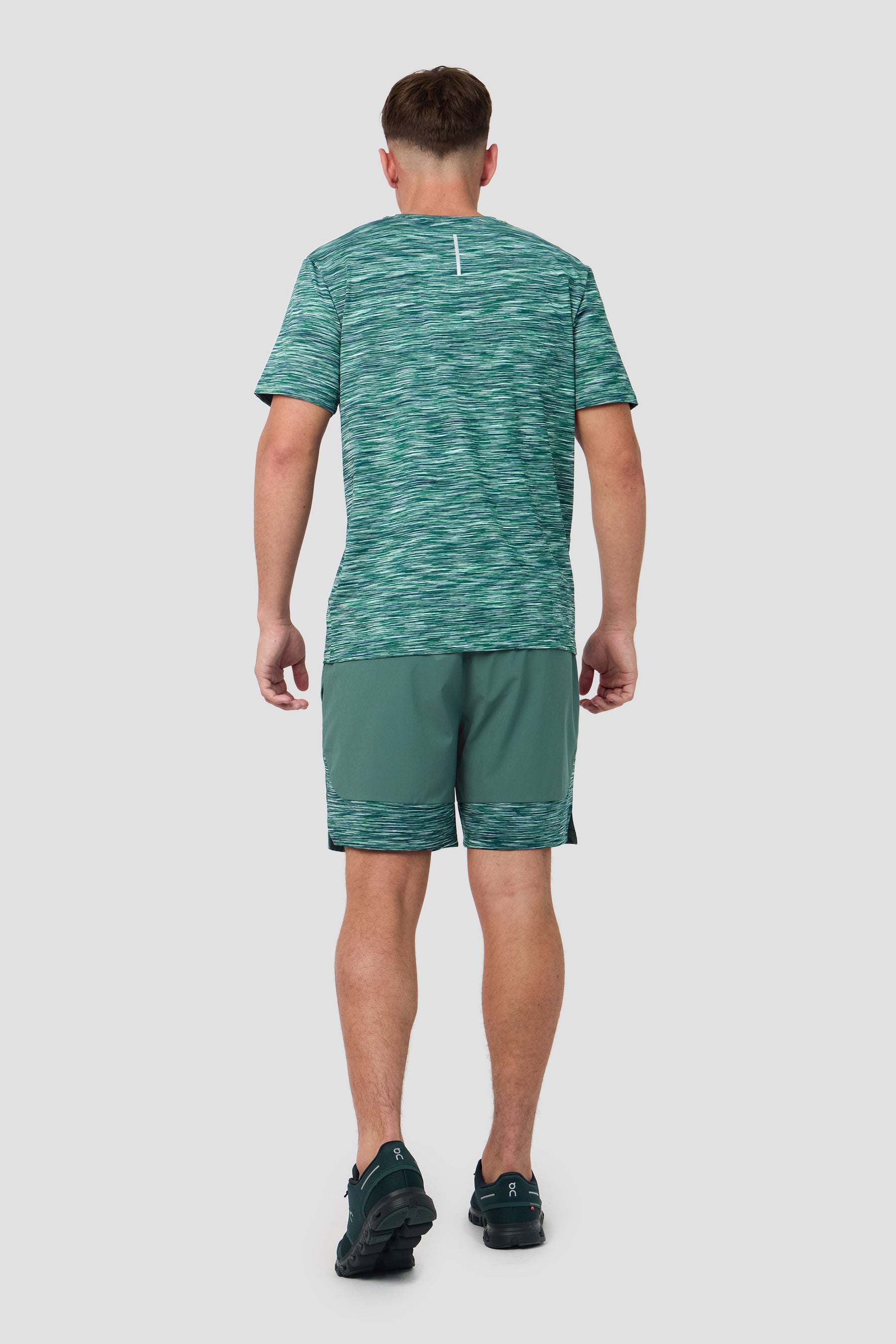 Trail T-Shirt - Green/Blue