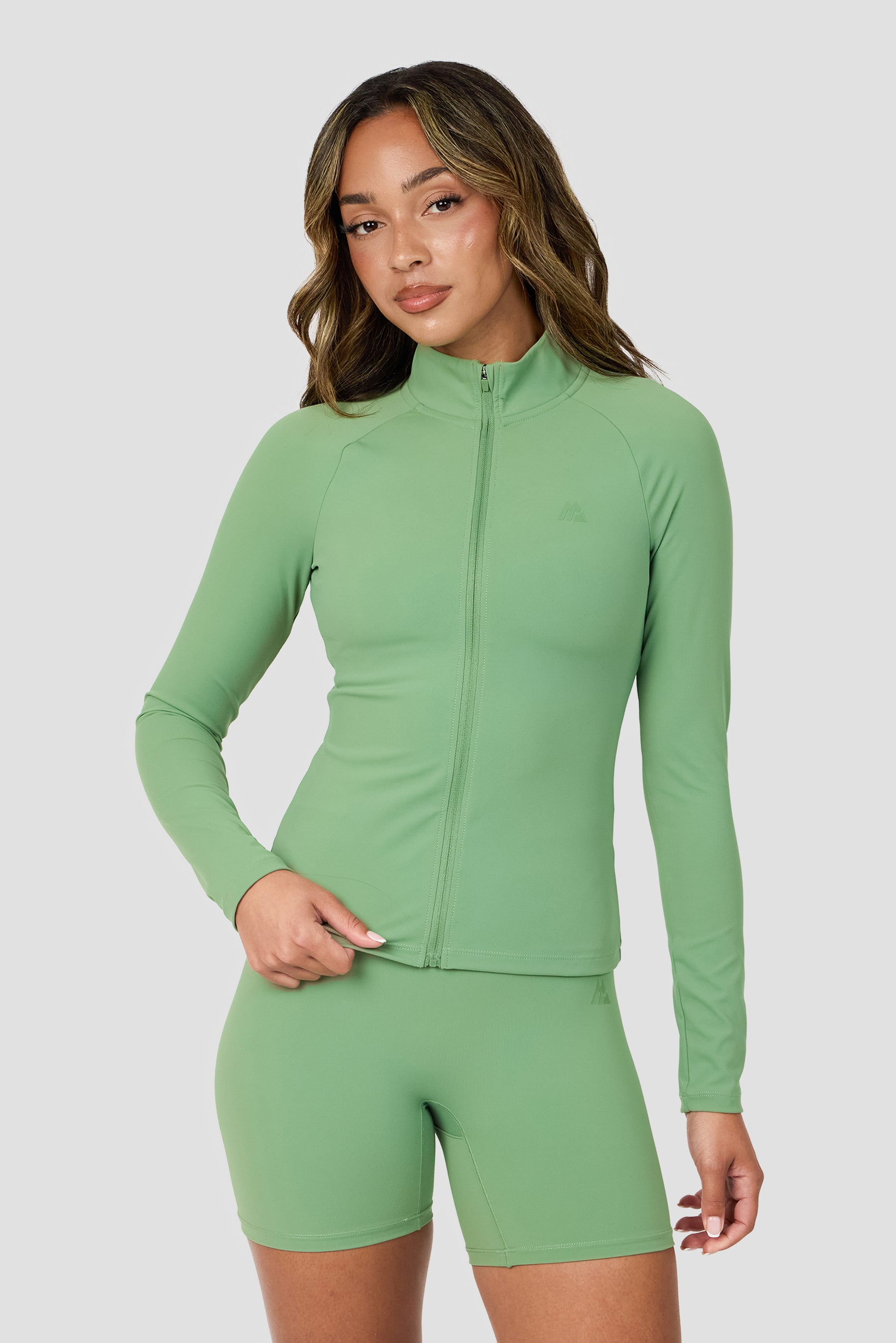 Form Full Zip - Mountain Green