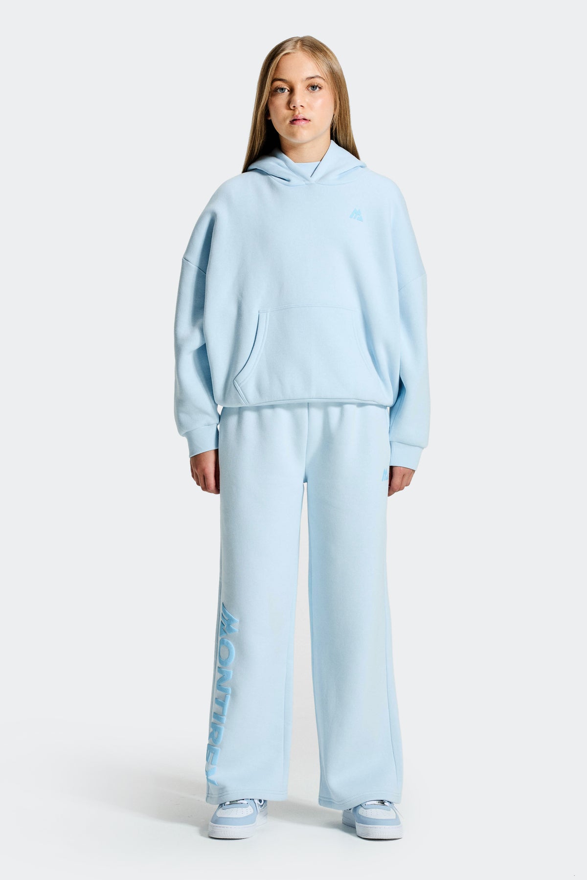 Girls Vibe Jogger - Misty Blue/Seashell Blue