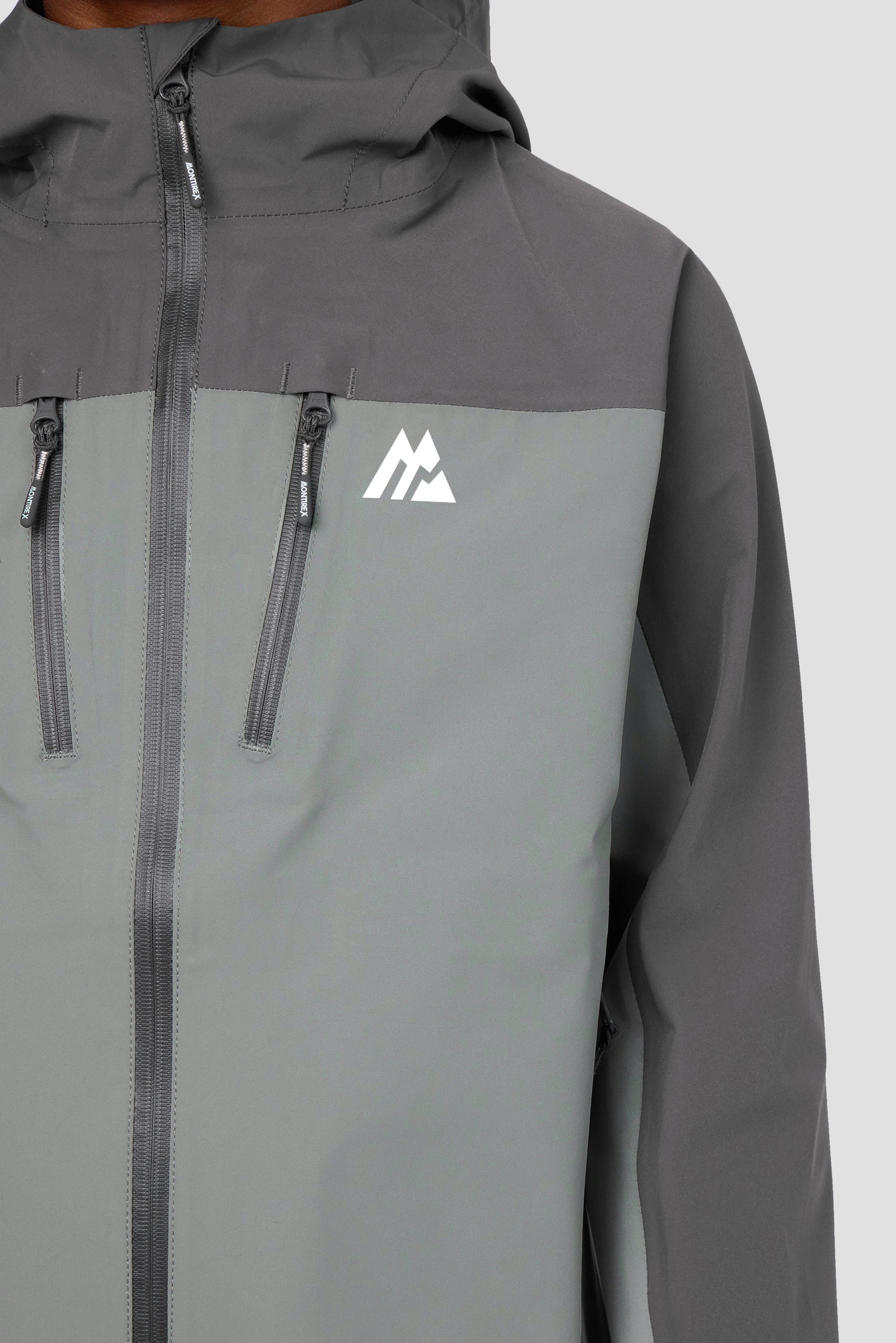 Derecho Waterproof Jacket - Platinum Grey/Cement Grey