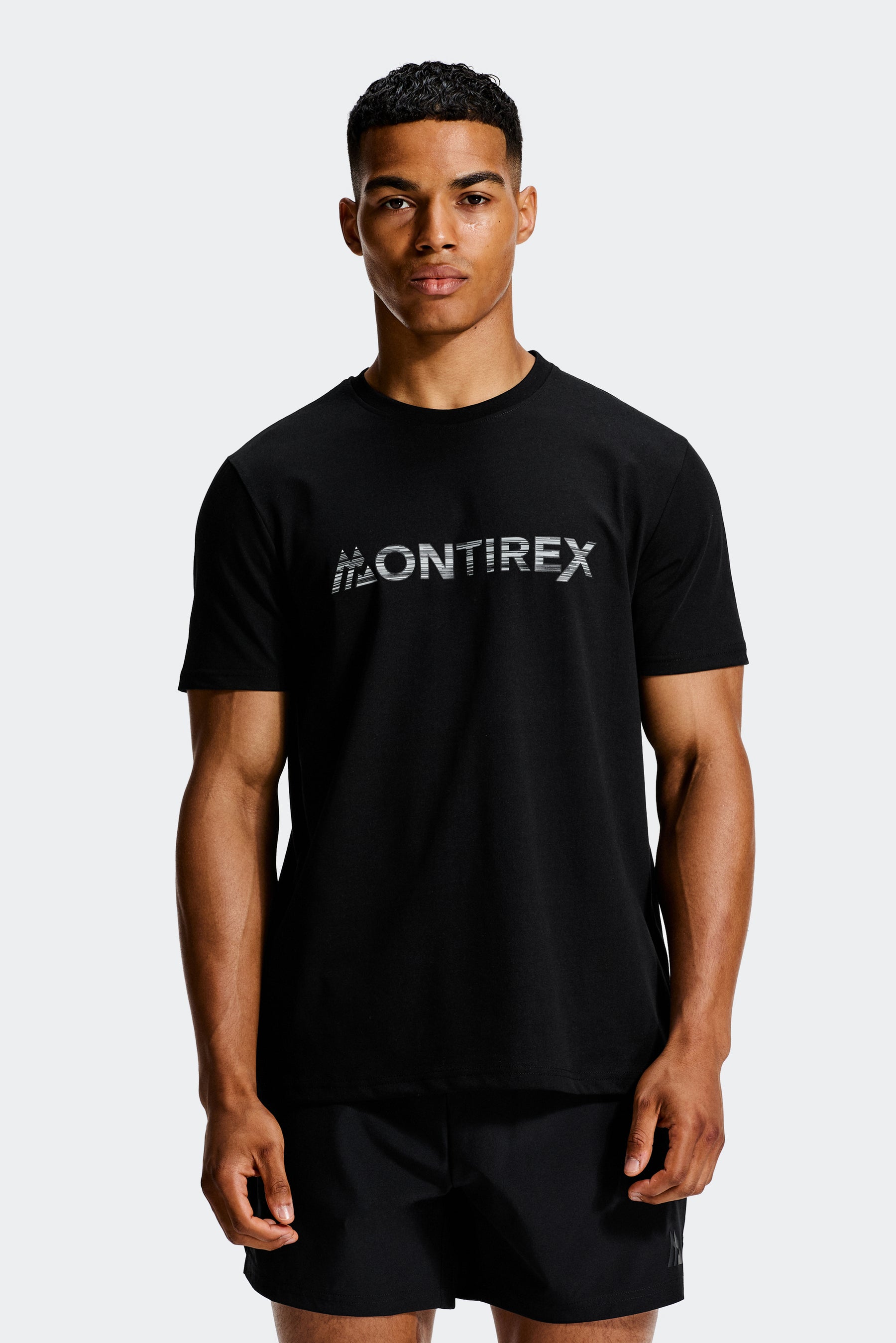 Trail M Logo T-Shirt - Black