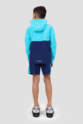 Boys Trek Tech Jacket - Maya Blue/Marine Blue