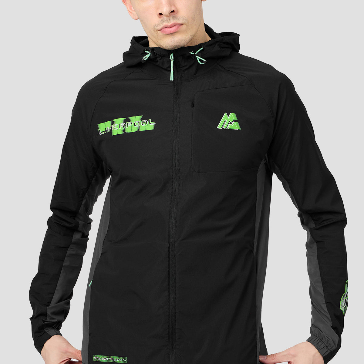 Montirex MTX Run City Liverpool Jacket Black – Sportswear Gymwear