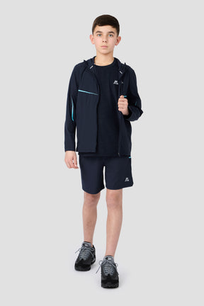 Boys Ignite T-Shirt - Midnight Blue/Neon Sky