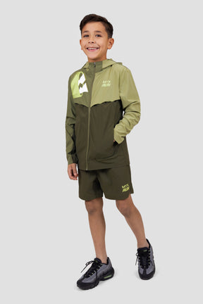 Boys MTX Run Jacket - Elm/Eden/Orchard