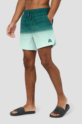 Trail Swim Short - Deep Teal/Water Spring