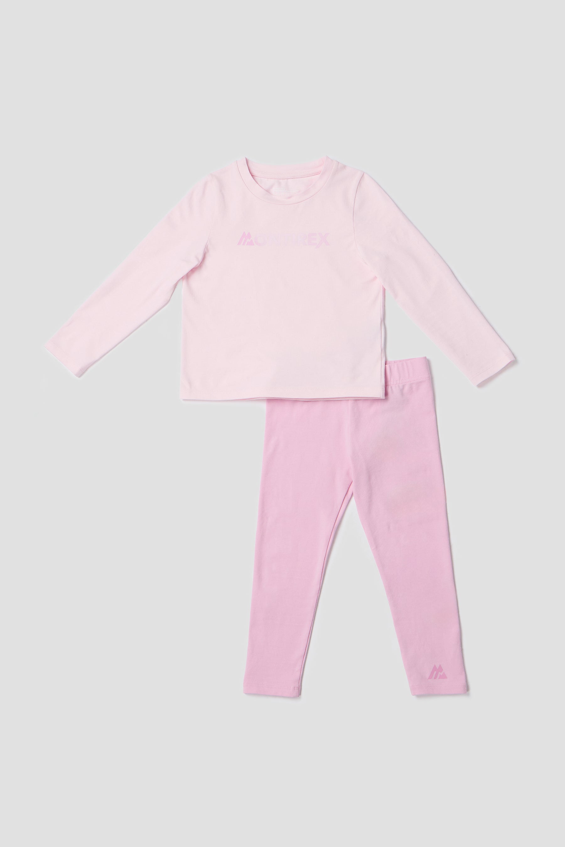 Infant Girls Cloud T-Shirt/Legging Set - Silk Pink