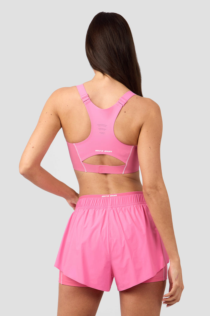 MTX Run Switch Bra - Pink Lemonade/Peony Pink