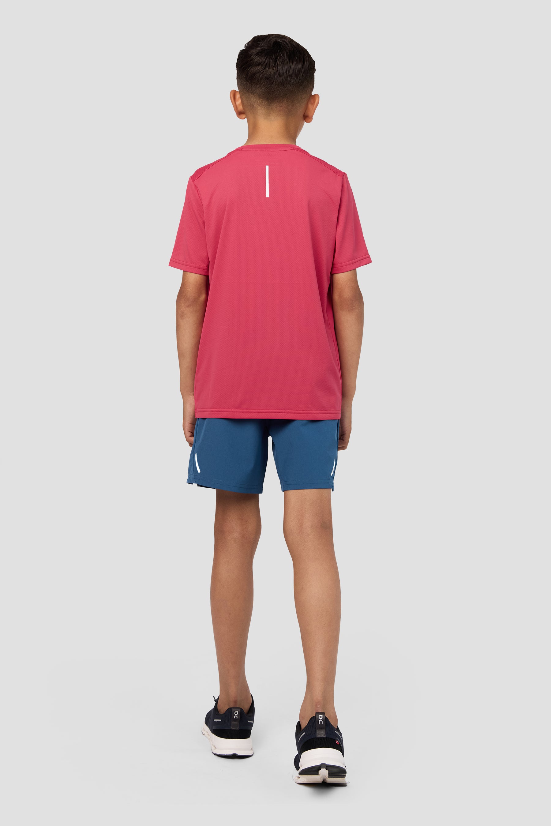 Boys Delta T-Shirt - Pomegranate