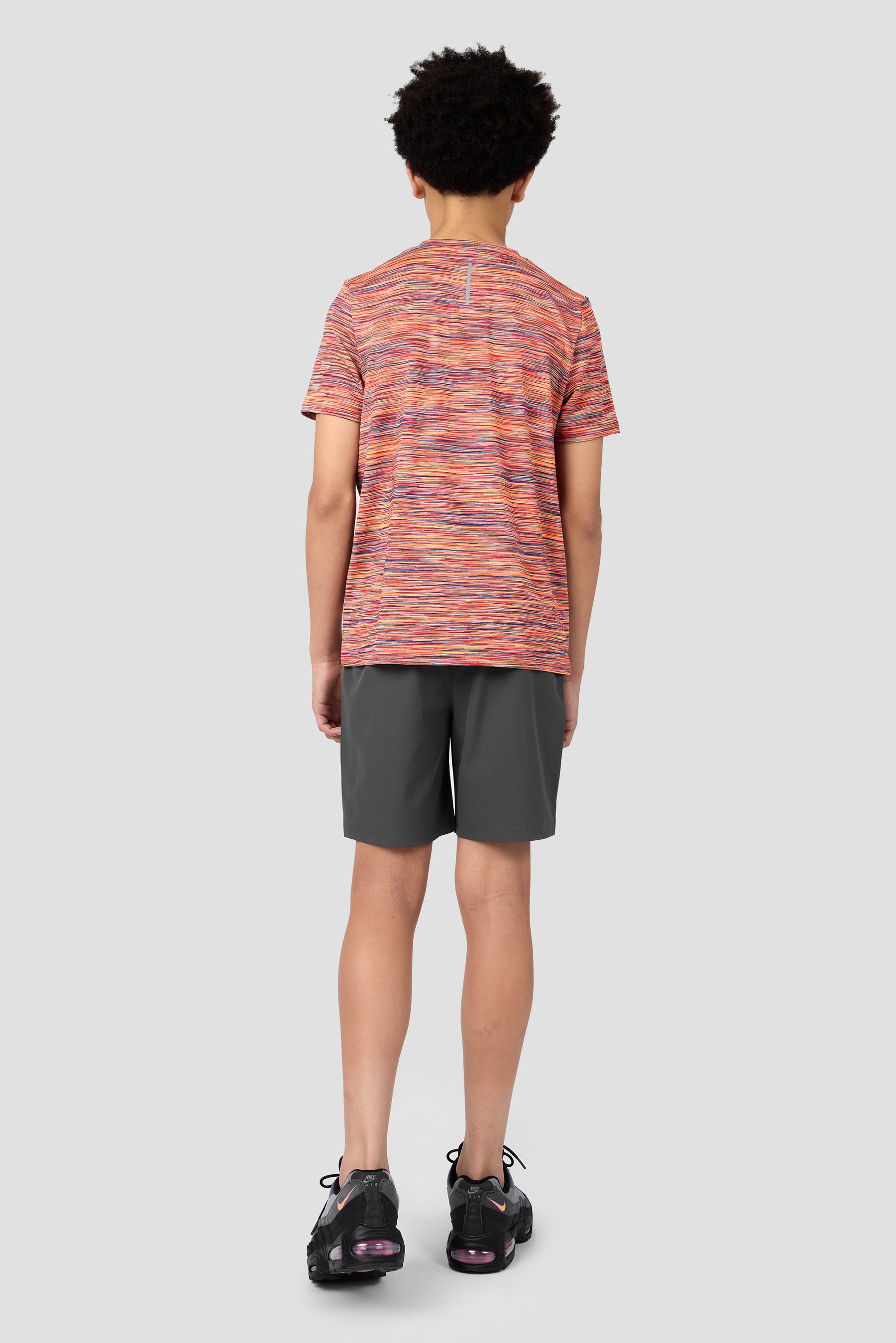 Boys Trail 2.0 Short - Grey/Orange/Red/Blue