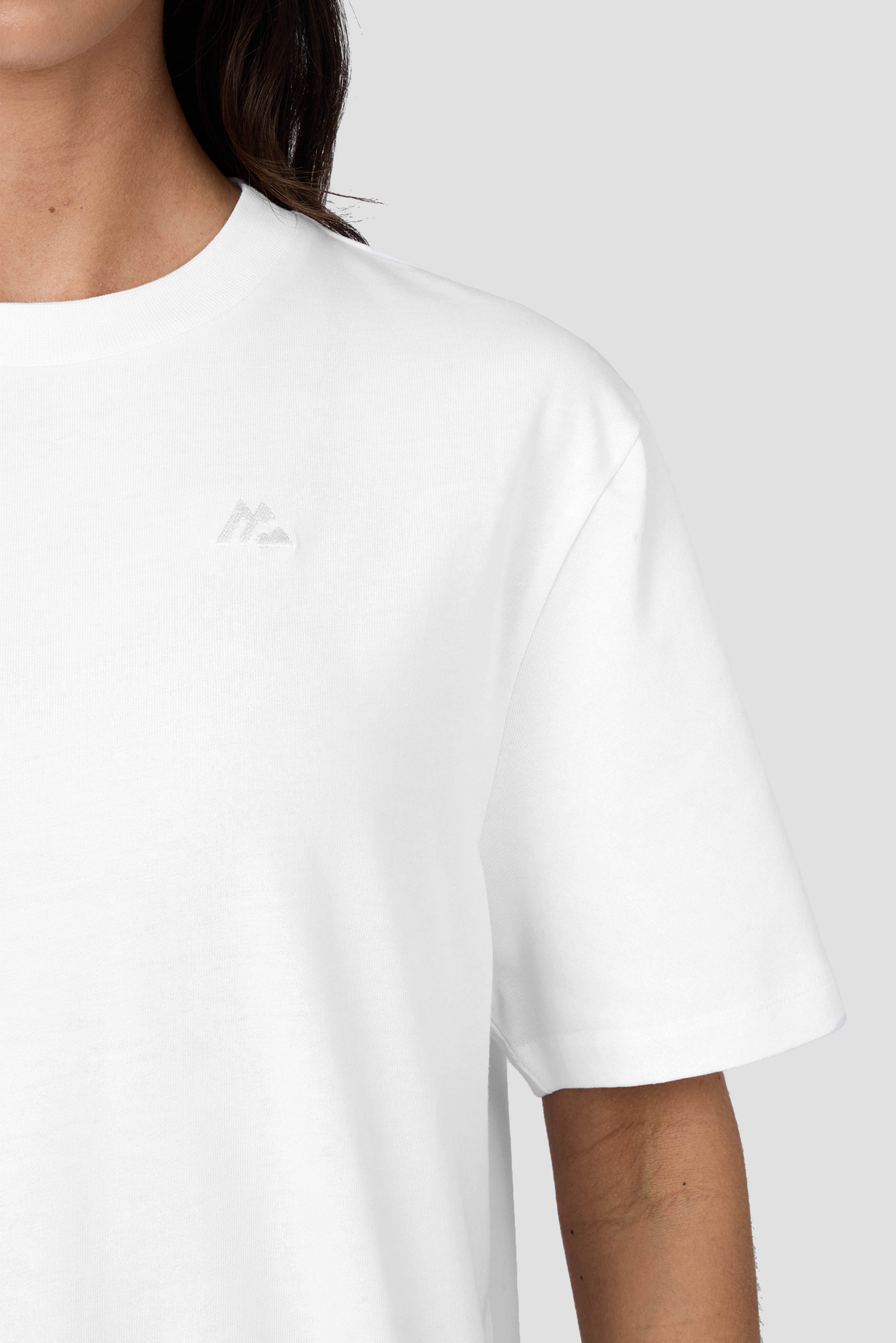 Montirex Form Oversized T-Shirt White | Gymwear & Sportswear