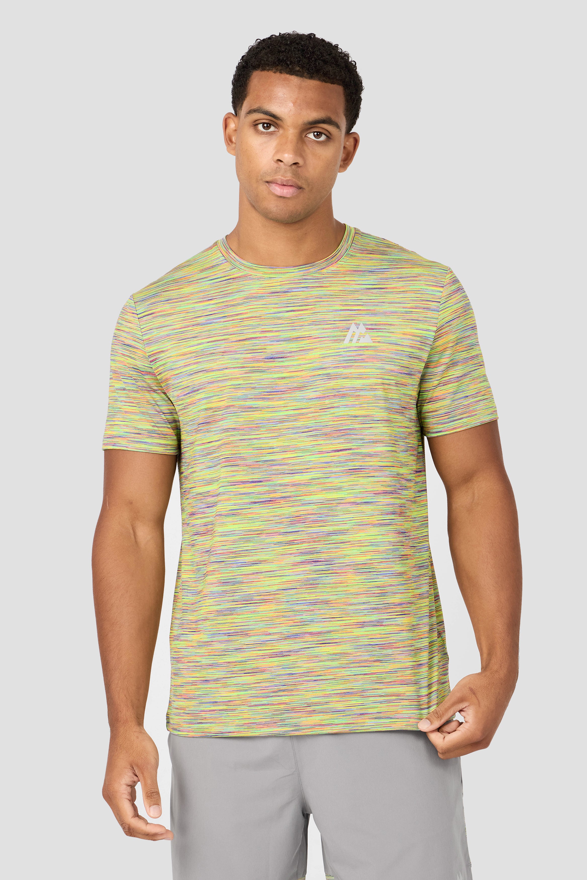 Montirex Trail T-Shirt Orange/Yellow/Lilac | Sportswear Gymwear