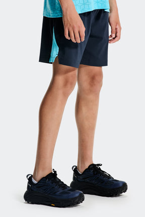 Boys Cube Short - Midnight Blue/Neon Sky